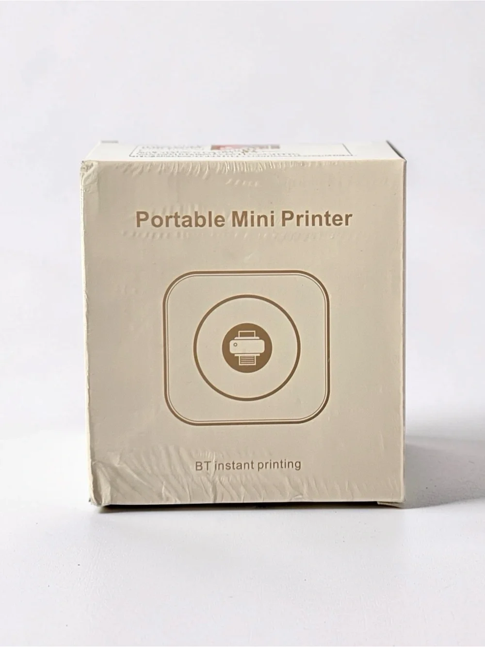 Portable Mini Printer - Black | Compact BT Instant Printing